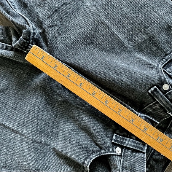 Vintage Tommy Hilfiger High Waist Faded Black Mom Jeans Size 25 Denim Retro - Picture 7 of 13